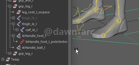 [Maya]Rigging 16 - Ankles & Heels